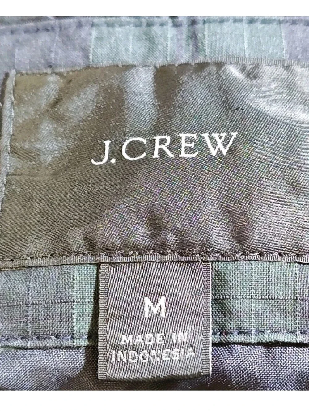 J Crew Men M Highland Skye Jacket Primaloft Hunting Plaid Black Corduroy Collar
